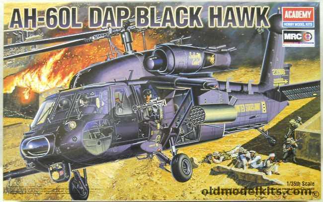 MRC 1/35 AH-60L DAP Black Hawk, 2217 plastic model kit